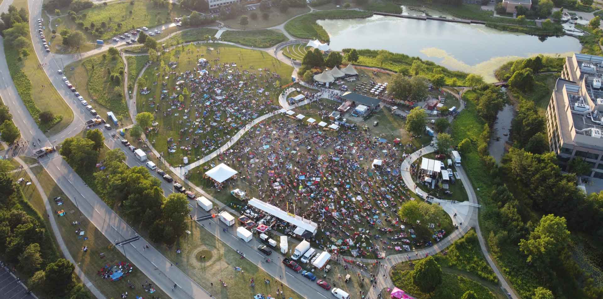 Village Green & Ampitheater